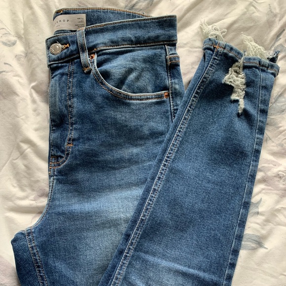 Topshop Classic Blue Jamie Jeans - Picture 3 of 3